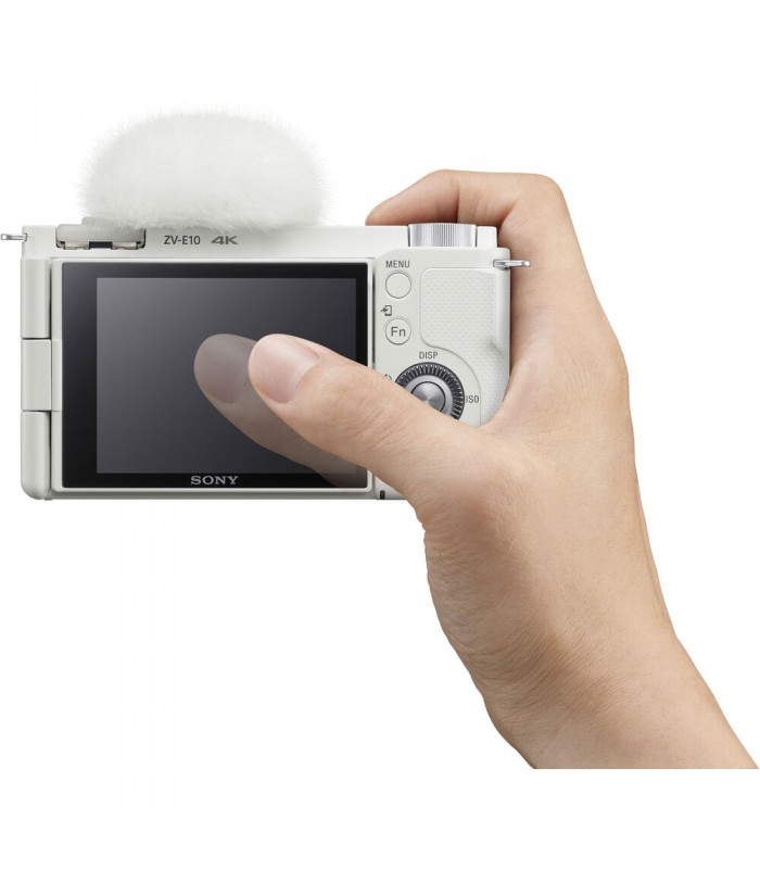 دوربین بدون آینه سونی مدل ZV-E10 رنگ سفید