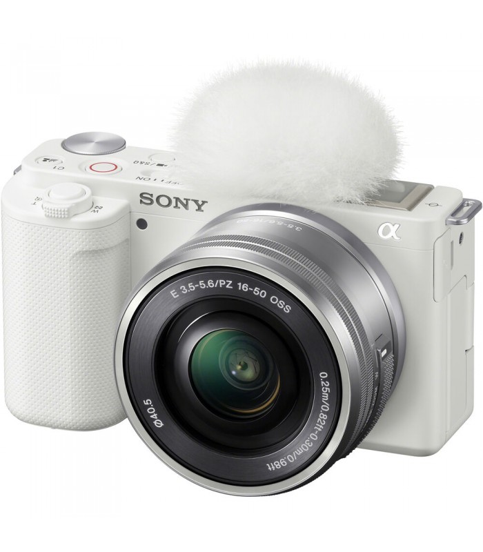 دوربین بدون آینه سونی مدل ZV-E10 همراه با لنز 16-50mm رنگ سفید