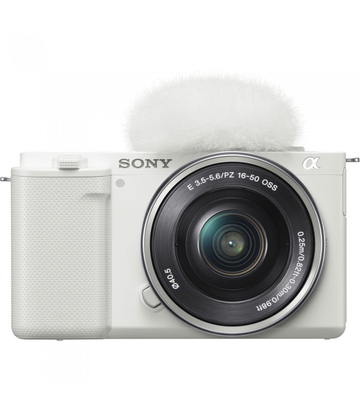 دوربین بدون آینه سونی مدل ZV-E10 همراه با لنز 16-50mm رنگ سفید