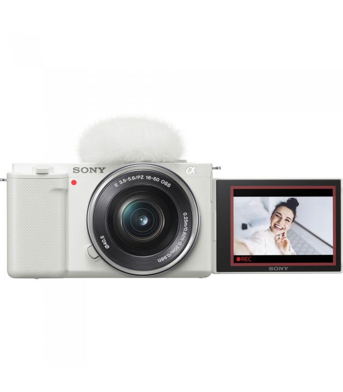 دوربین بدون آینه سونی مدل ZV-E10 همراه با لنز 16-50mm رنگ سفید