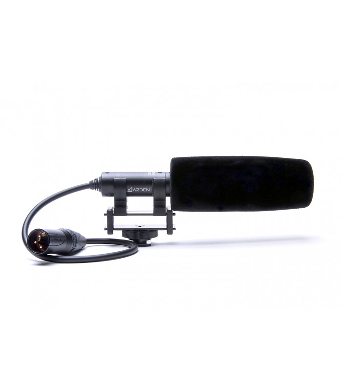 میکروفون شاتگان Azden مدل SGM-PDII به همراه بادگیر SWS-100