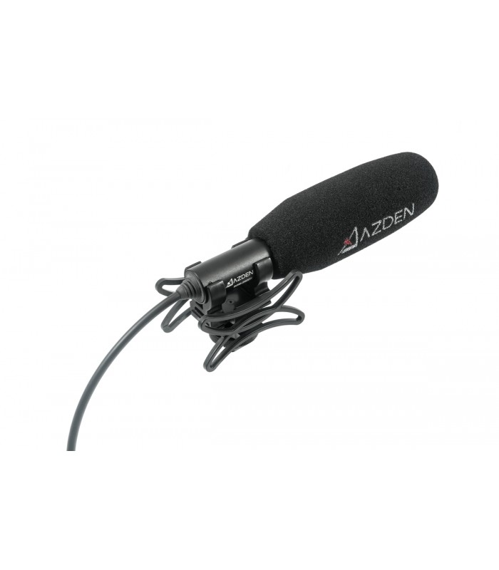 میکروفون شاتگان Azden مدل SGM-250CX به همراه بادگیر SWS-100