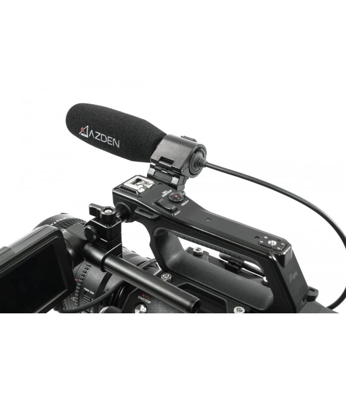 میکروفون شاتگان Azden مدل SGM-250CX به همراه بادگیر SWS-100