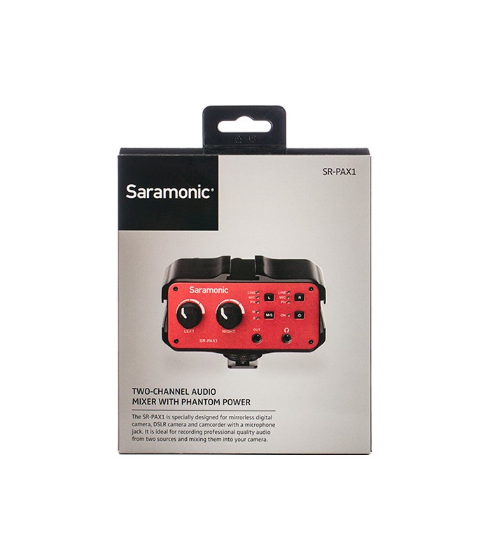 میکسر ۲ کاناله و مبدل Saramonic مدل SR-PAX1