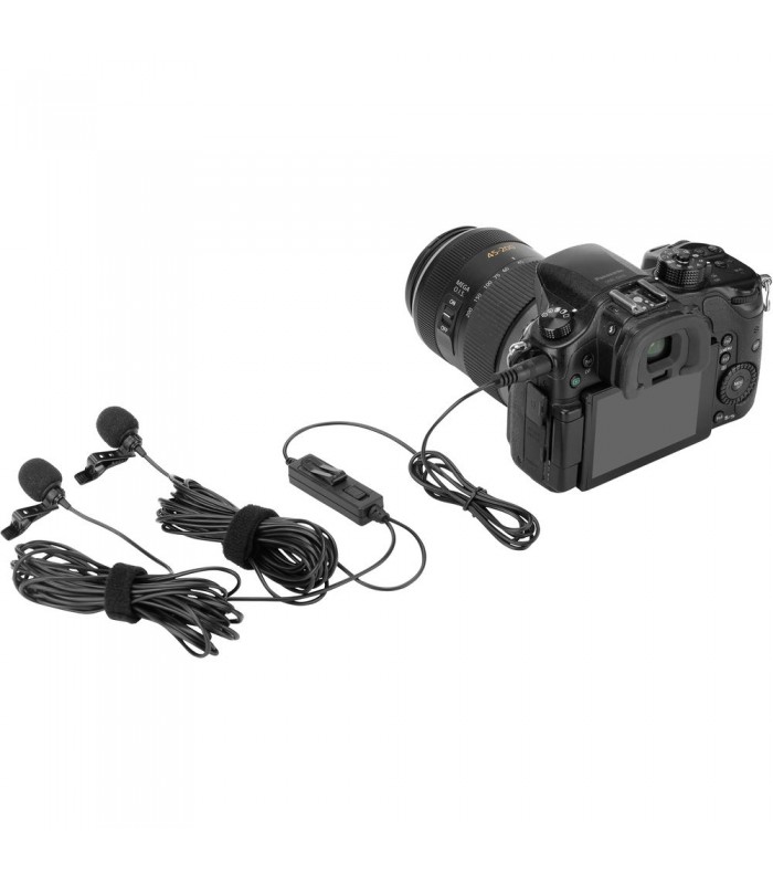 میکروفون یقه‌ای دوبل Saramonic مدل LavMicro 2M