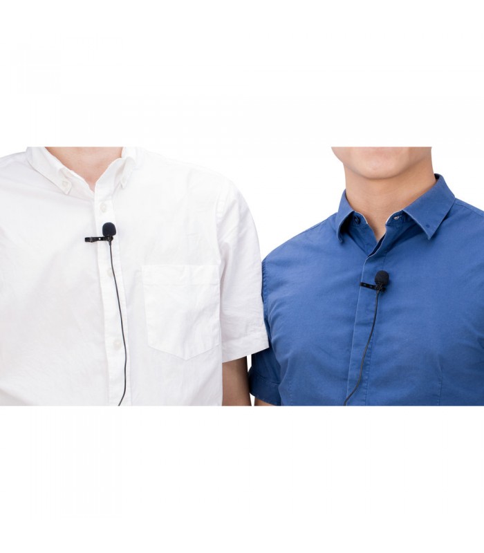 میکروفون یقه‌ای دوبل Saramonic مدل LavMicro 2M