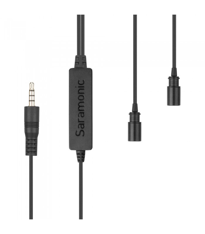 میکروفون یقه‌ای دوبل Saramonic مدل LavMicro 2M