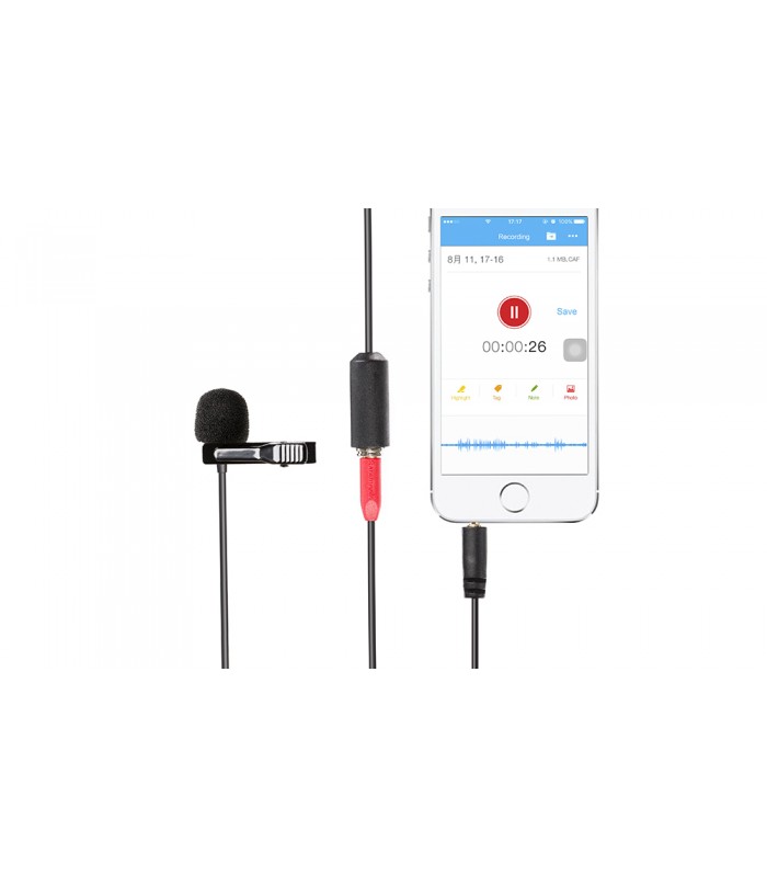 میکروفون یقه‌ای موبایل Saramonic مدل SR-LMX1+