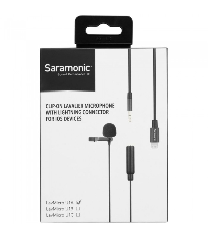 میکروفون یقه‌ای موبایل Saramonica مدل LavMicro U1A