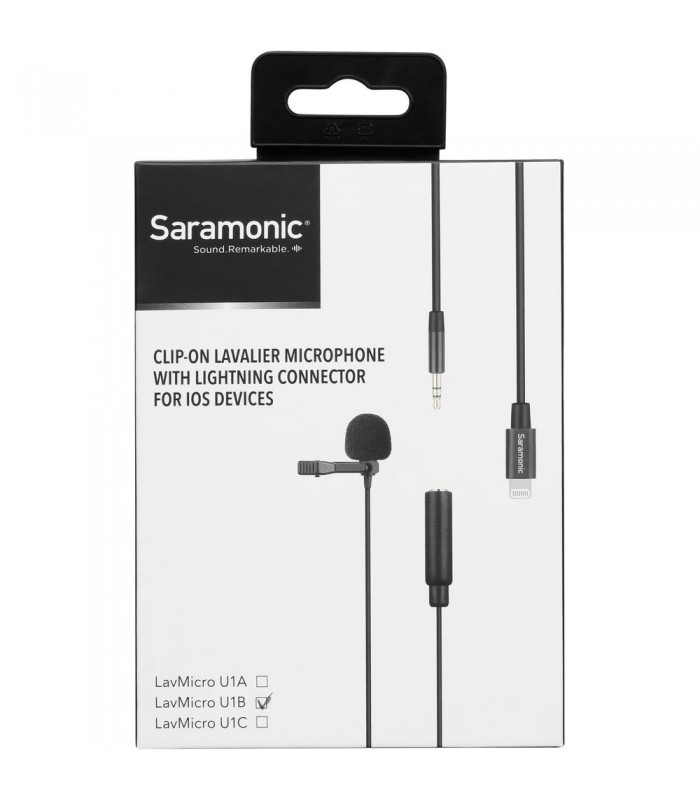 میکروفون یقه‌ای موبایل Saramonica مدل LavMicro U1B