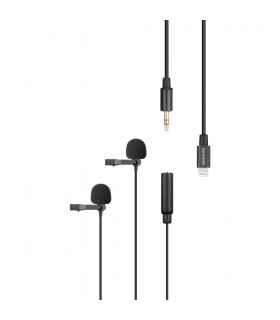 میکروفون یقه‌ای دوبل موبایل Saramonica مدل LavMicro U1C