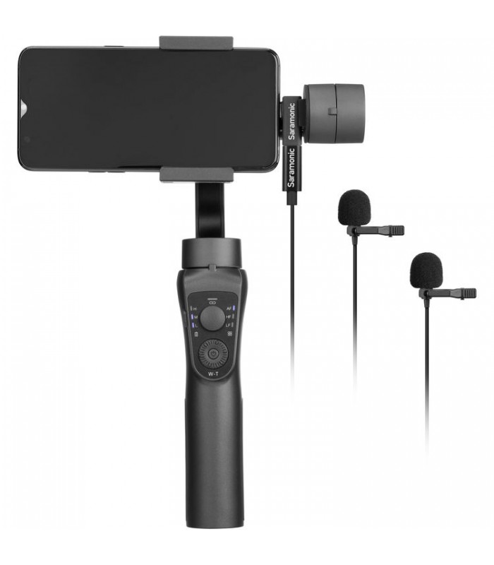 میکروفون یقه‌ای دوبل موبایل Saramonic مدل LavMicro U3C