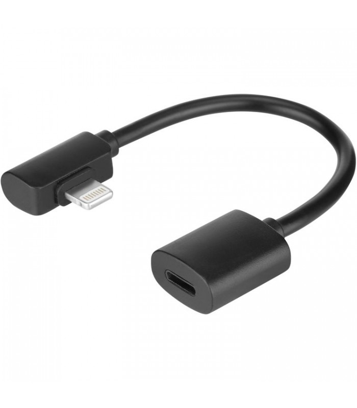 کابل افزایش طول لایتنینگ با کانکتور ۹۰ درجه Saramonic مدل DITC80