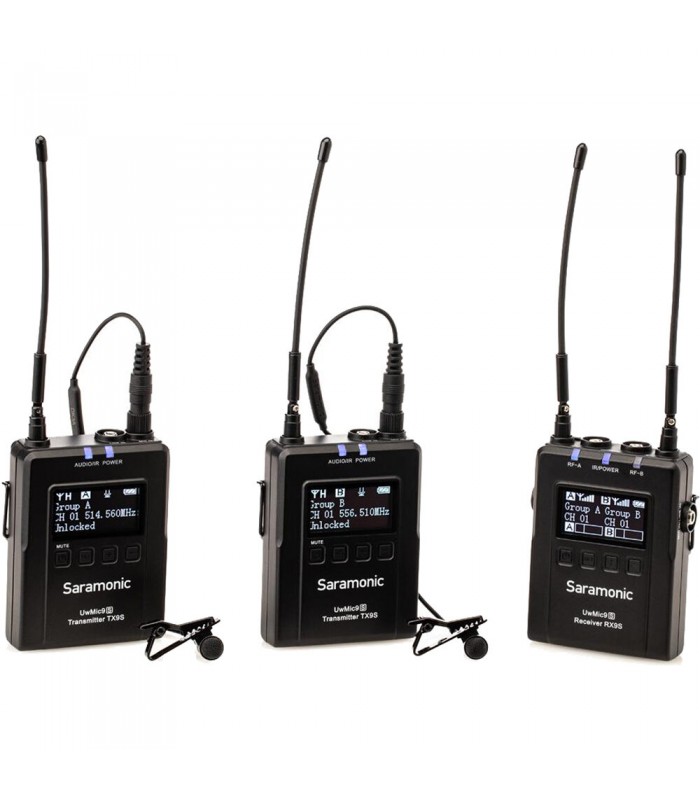 کیت میکروفون بی سیم Saramonic مدل UwMic9S KIT2