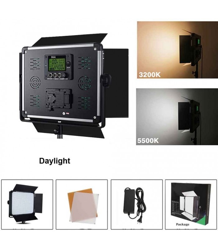 نور سینمایی LED Yidoblo مدل D-1080-بدون ریموت کنترل