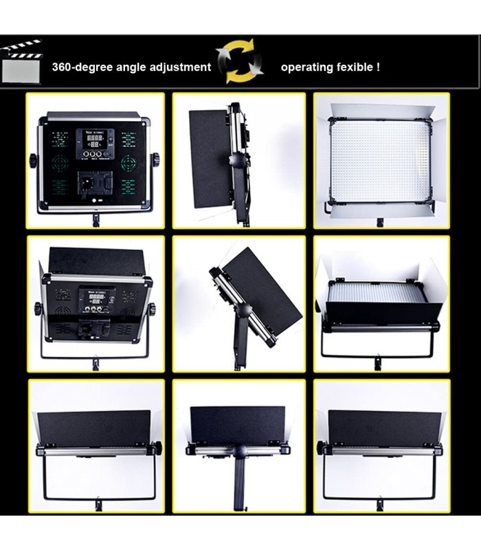 نور سینمایی LED Yidoblo مدل D-1080-بدون ریموت کنترل