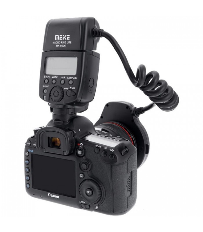 کیت رینگ فلاش ماکرو Meike مدل MK-14EXT TTL-مخصوص دوربین‌های کانن