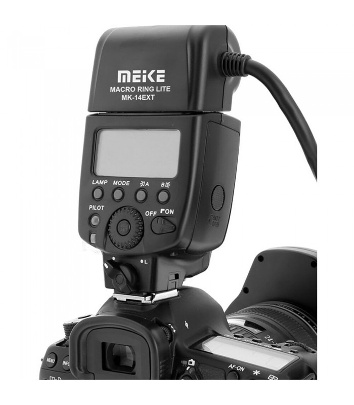 کیت رینگ فلاش ماکرو Meike مدل MK-14EXT TTL-مخصوص دوربین‌های نیکون