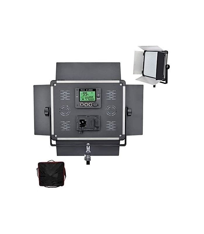 نور سینمایی LED Yidoblo مدل E-2000-بدون ریموت کنترل