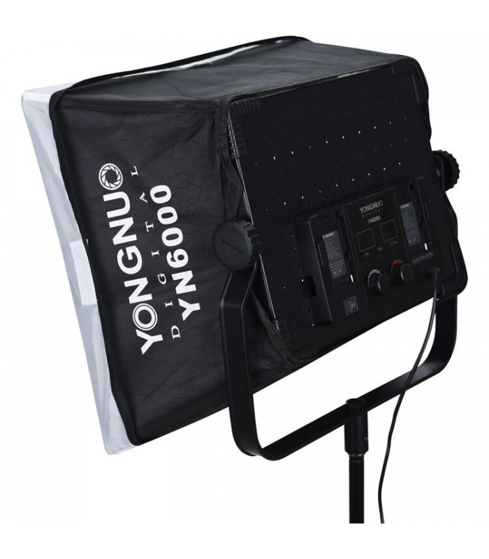 نور پیوسته Yongnuo مدل YN6000 LED به همراه سافت باکس