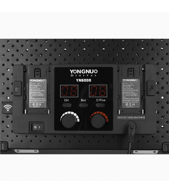 نور پیوسته Yongnuo مدل YN6000 LED به همراه سافت باکس