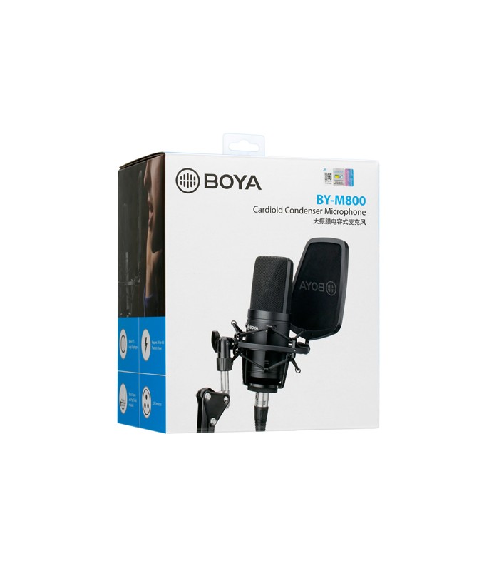 میکروفون کاندنسر بویا مدل BOYA BY-M800
