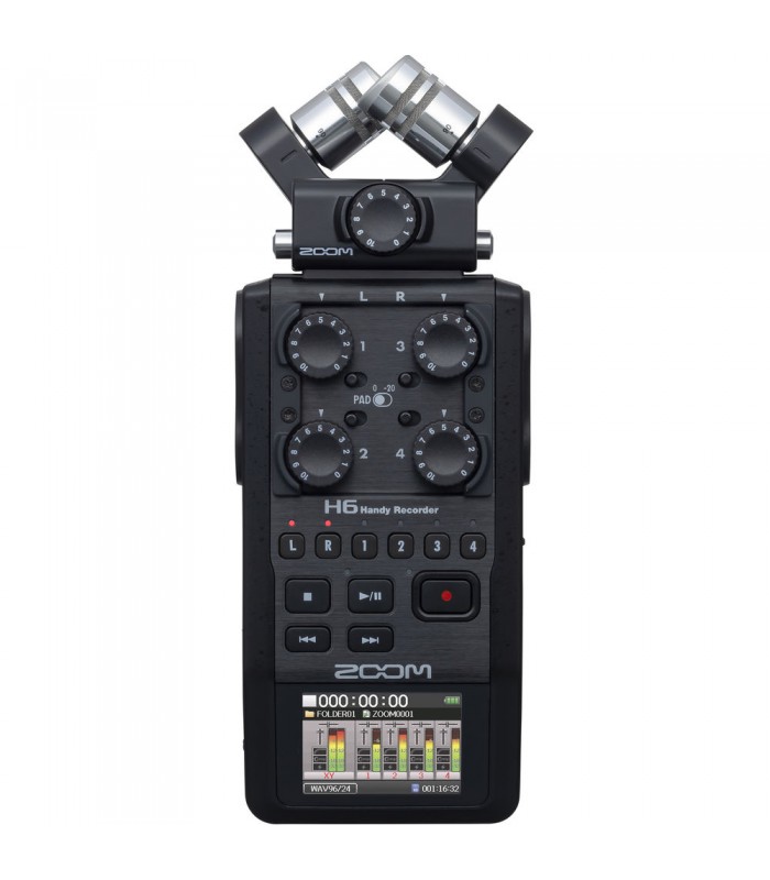 رکوردر زوم مدل Zoom H6 All Black