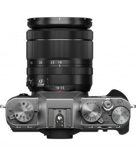دوربین بدون آینه فوجی فیلم مدل FUJIFILM X-T30 II به همراه لنز 55-18 میلی‌متری رنگ نقره‌ای