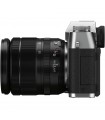 دوربین بدون آینه فوجی فیلم مدل FUJIFILM X-T30 II به همراه لنز 55-18 میلی‌متری رنگ نقره‌ای