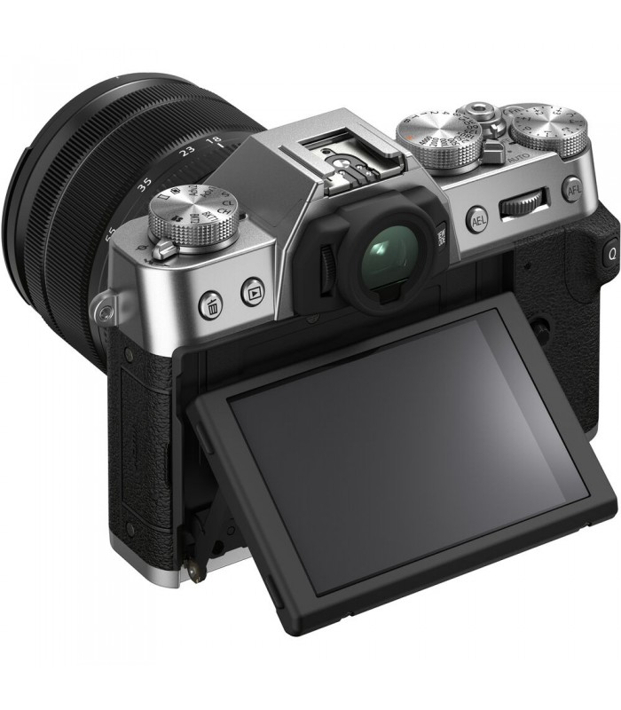 دوربین بدون آینه فوجی فیلم مدل FUJIFILM X-T30 II به همراه لنز 55-18 میلی‌متری رنگ نقره‌ای