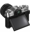 دوربین بدون آینه فوجی فیلم مدل FUJIFILM X-T30 II به همراه لنز 55-18 میلی‌متری رنگ نقره‌ای