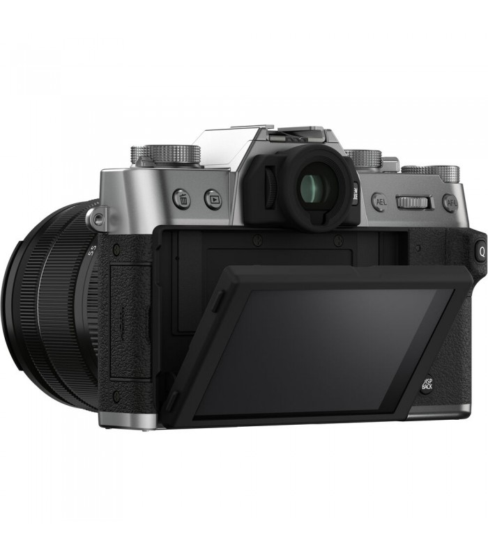دوربین بدون آینه فوجی فیلم مدل FUJIFILM X-T30 II به همراه لنز 55-18 میلی‌متری رنگ نقره‌ای