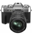 دوربین بدون آینه فوجی فیلم مدل FUJIFILM X-T30 II به همراه لنز 55-18 میلی‌متری رنگ نقره‌ای