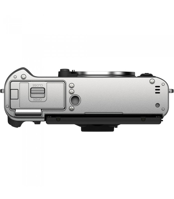 دوربین بدون آینه فوجی فیلم مدل FUJIFILM X-T30 II به همراه لنز 45-15 میلی‌متری رنگ نقره‌ای