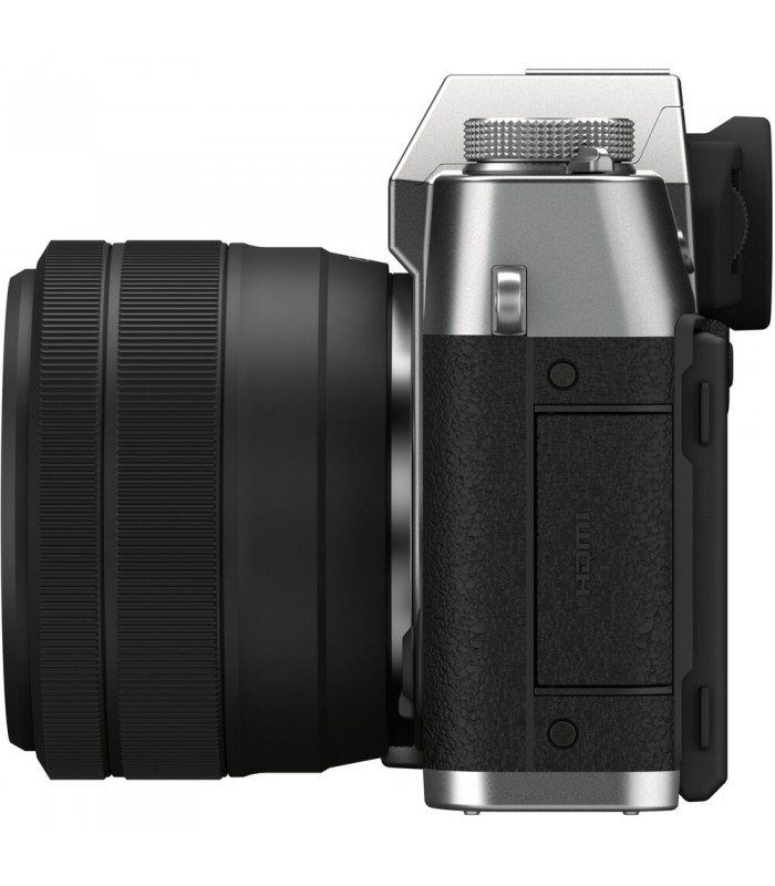 دوربین بدون آینه فوجی فیلم مدل FUJIFILM X-T30 II به همراه لنز 45-15 میلی‌متری رنگ نقره‌ای