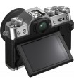 دوربین بدون آینه فوجی فیلم مدل FUJIFILM X-T30 II به همراه لنز 45-15 میلی‌متری رنگ نقره‌ای