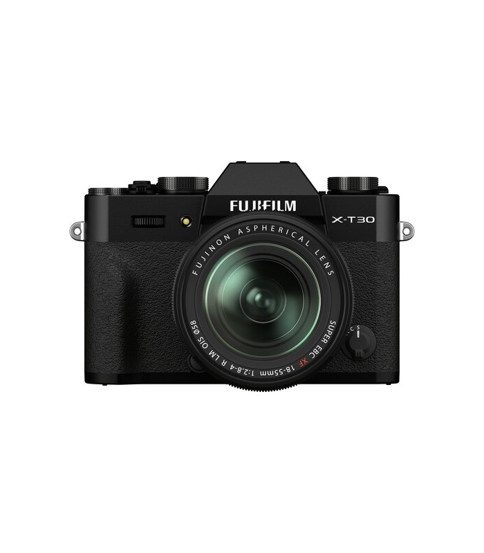 دوربین بدون آینه فوجی فیلم مدل FUJIFILM X-T30 II به همراه لنز 55-18 میلی‌متری رنگ مشکی