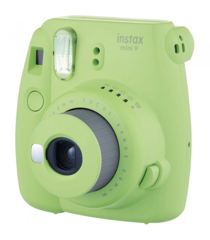 دوربین چاپ سریع فوجی‌فیلم مدل Fujifilm instax mini 9 Instant Film رنگ سبز لیمویی