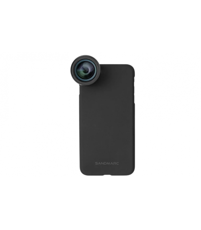 لنز واید سندمارک | Sandmarc مخصوص گوشی‌های آیفون 7 / 8 و SE2 همراه با قاب و گیره