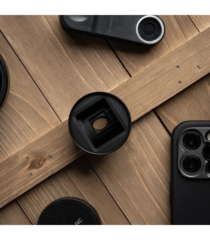 لنز آنامورفیک سندمارک | Sandmarc مخصوص گوشی‌های آیفون ۱۱ پرو مکس و ۱۱ پرو همراه با قاب و گیره