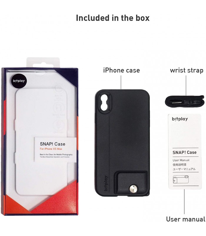 قاب گوشی بیت پلی مخصوص آیفون X و Xs مدل Bitplay Snap! رنگ مشکی
