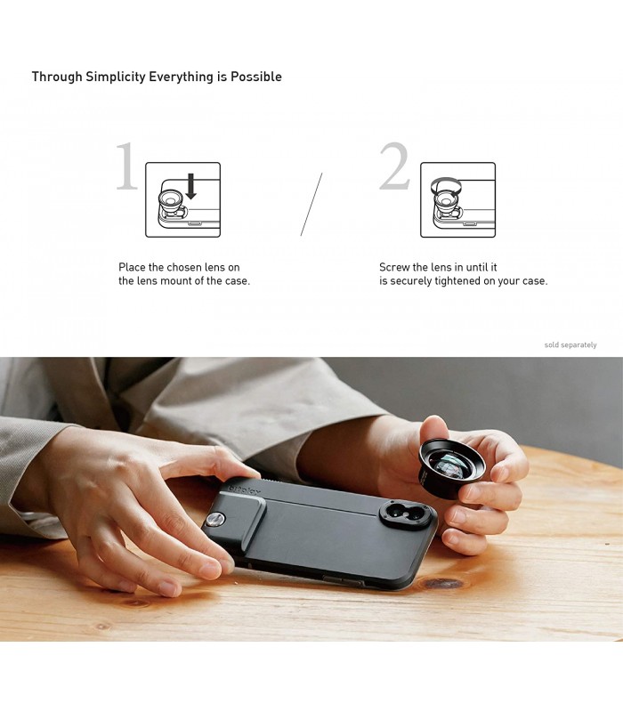 قاب گوشی بیت پلی مخصوص آیفون X و Xs مدل Bitplay Snap! رنگ مشکی