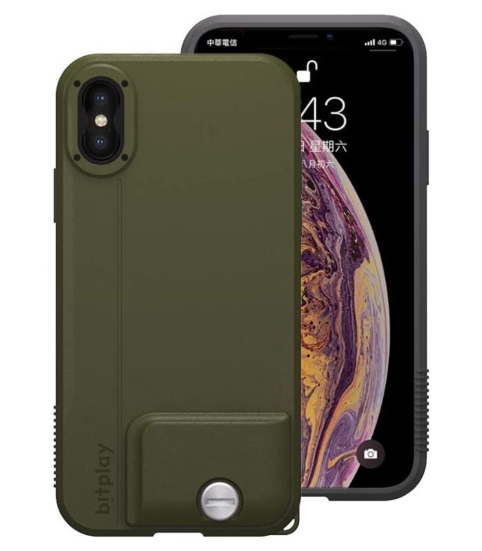 قاب گوشی بیت پلی مخصوص آیفون Xs Max مدل Bitplay Snap! رنگ سبز