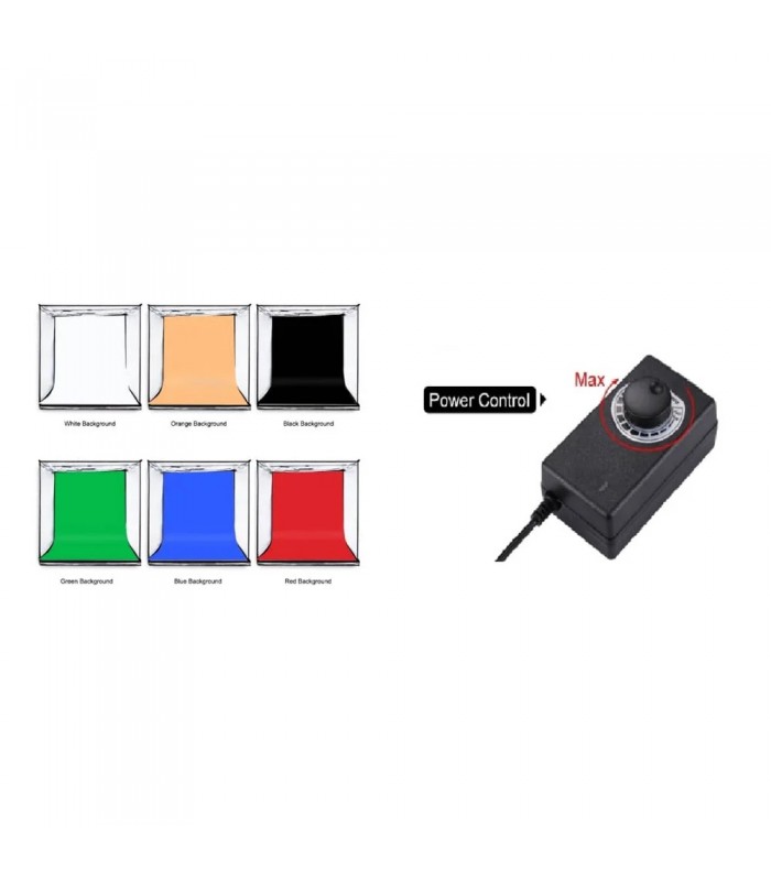 خیمه نوردار Puluz مدل Photography Tent LED 60x60