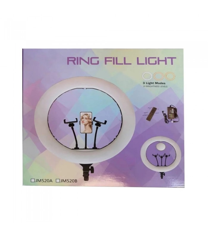 رینگ لایت هیرو مدل Hero YQ-520A