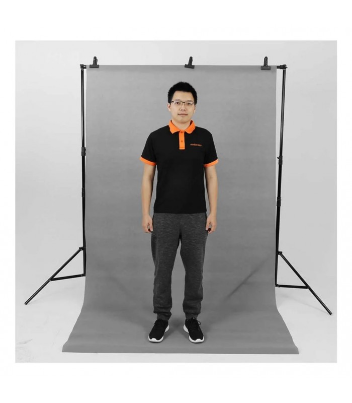 فون پرو مدل شطرنجی بک گراند طوسی کروماکی ۳×۵ متر