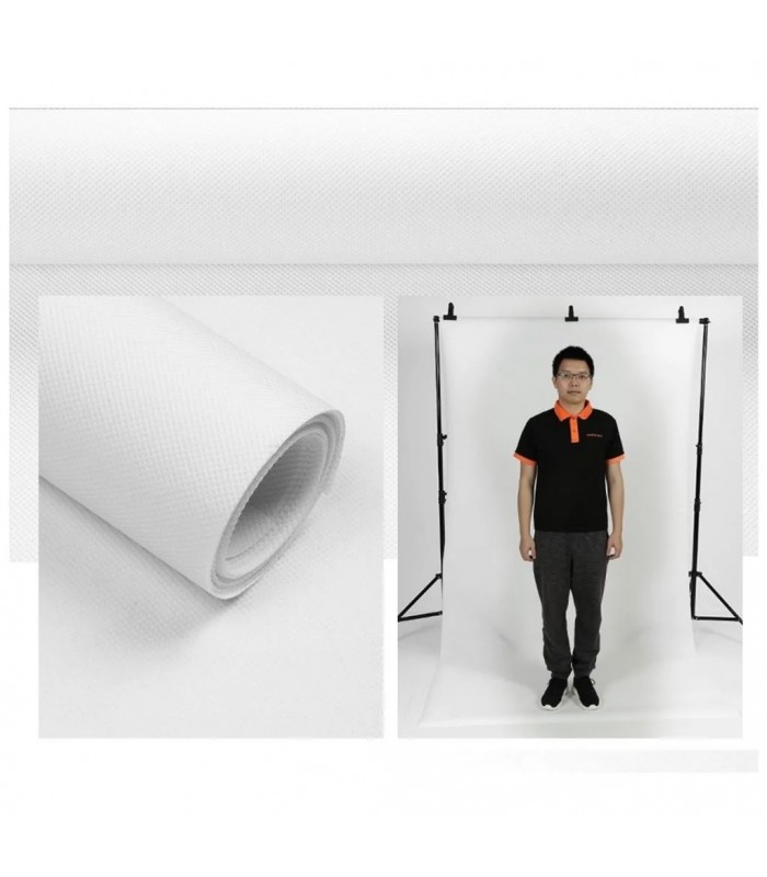 فون پرو مدل شطرنجی بک گراند سفید کروماکی ۳×۵ متر