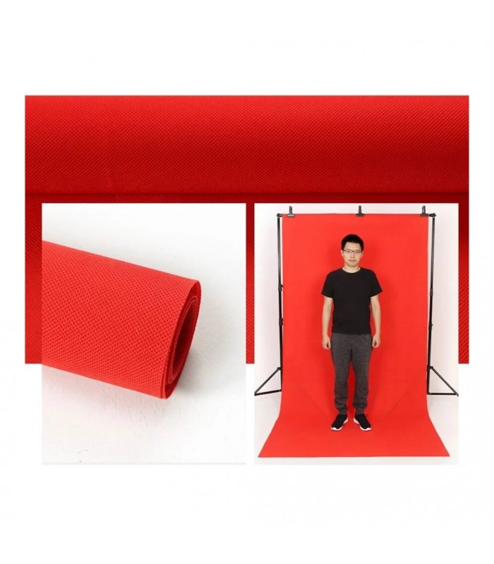 فون پرو مدل شطرنجی بک گراند قرمز کروماکی ۲×۳ متر