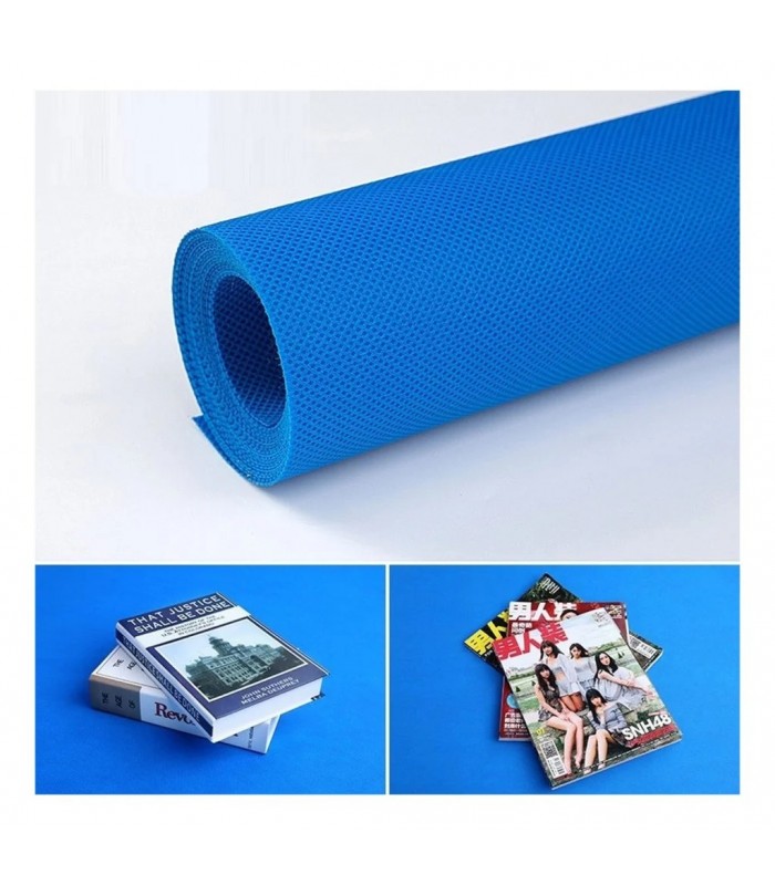 فون پرو مدل شطرنجی بک گراند آبی کروماکی ۲×۳ متر