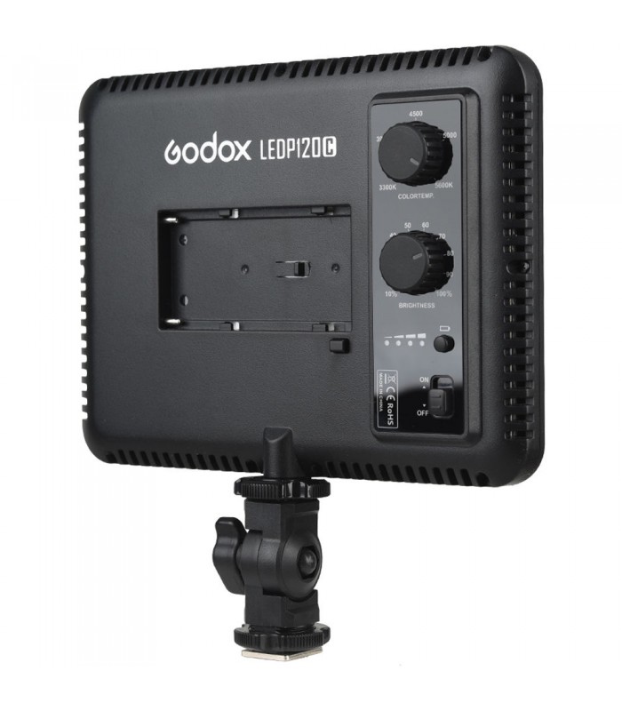 نور سینمایی گودوکس مدل  Godox LEDP120C همراه با پلیت مانت سری L